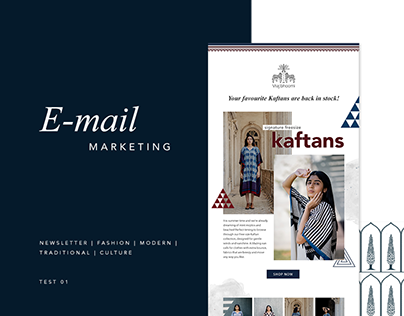 Fashion Newsletter Design - Email