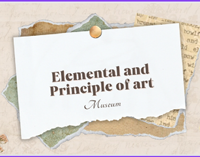 Elements and Principles in Art
