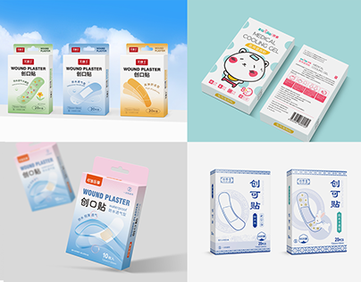 wound plaster & medical supplies packaging