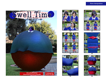 Photo-Manipulation - Swell Time At the Picnic Comic