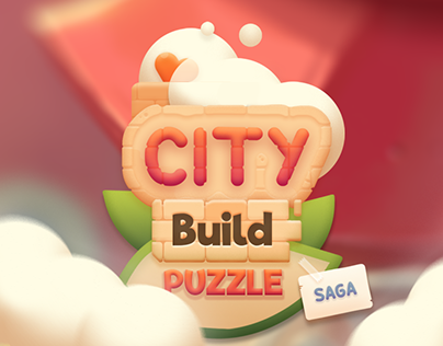 Game UI, City Build Puzzle