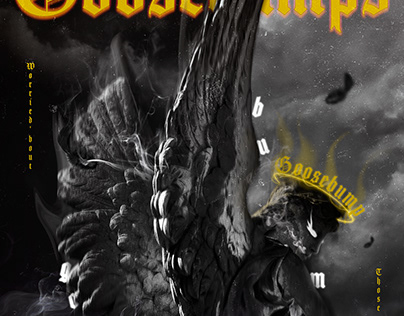 Digital Art Music Poster design | Goosebumps