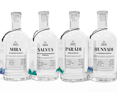 Medicinal water branding and packaging