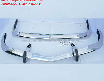 BMW 2000 CS bumpers (1965-1969) by stainless steel