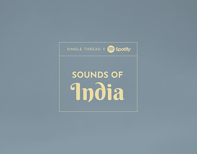 Sounds of India - Single Thread event collateral
