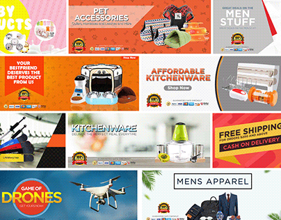 Shopify Banner | E commerce Banner | Promotional Ads