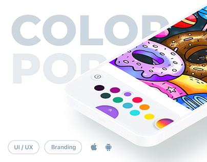 Color Pop - Coloring app - UI/UX