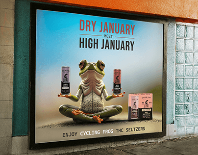 Cycling Frog Creative AD Campaign