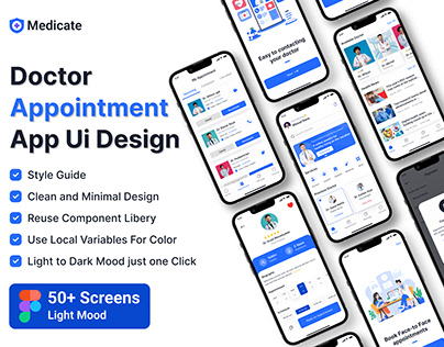 Doctor Appointment Booking App UIUX Design | Health App