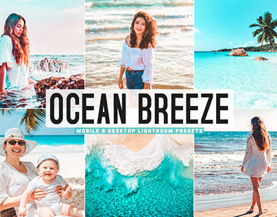 Free Ocean Breeze Mobile & Desktop Lightroom Presets