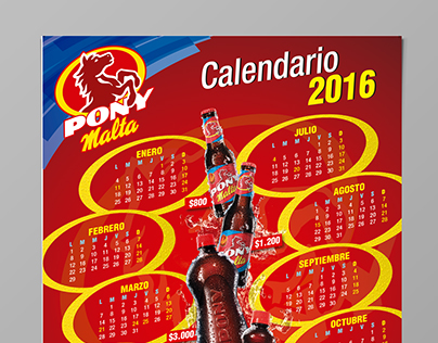 Calendario Pony Malta