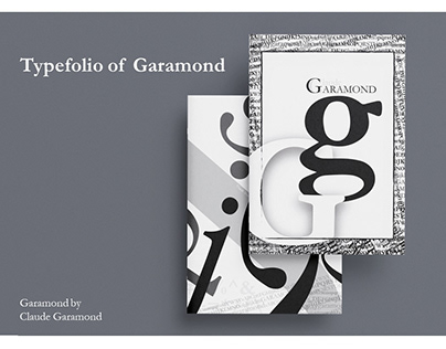 Typefolio of Gramond