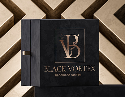Black Vortex - production of handmade candles