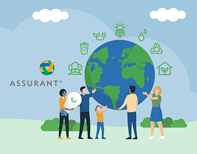 Assurant Earth Day Infographic