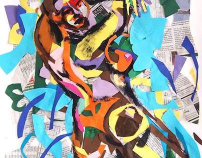 Female Nude Collages (2015)