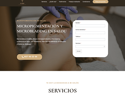 Micropigmentación website
