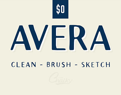 Avera Font Collection - 5 Free Fonts for Commercial Use