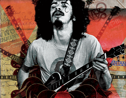 Carlos Santana Poster