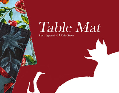 Table Mat (Pomegranate collection)