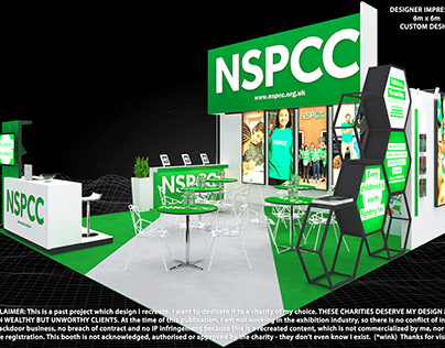 NSPCC 6x6 Exhibition Booth
