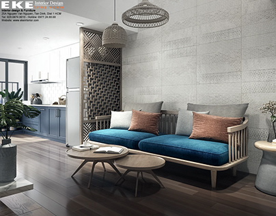 apartment design style of indochine