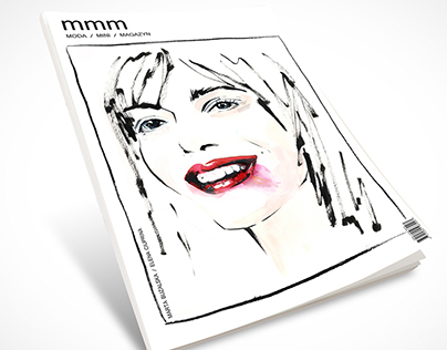 mmm... magazine | Cover illustration & layout