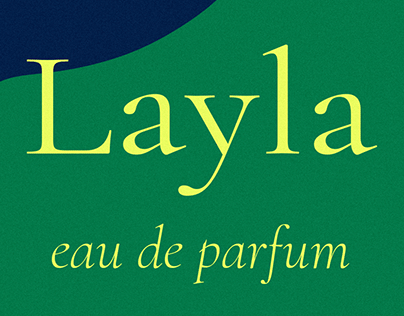 LAYLA PARFUM - poster