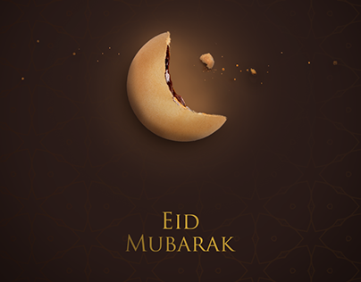 Choc Shock Eid Mubarak. Social media Design