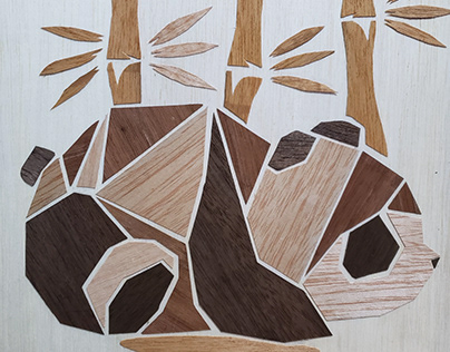 Project thumbnail - Marquetería con chapas de maderas
