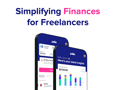 Simplifying Finances for Freelancers | UI/UX Mobile App