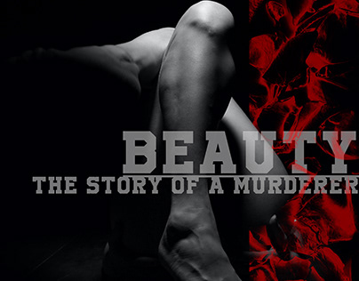 Beauty the story of the murderer-banner desing