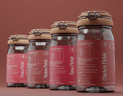 Chechi's Homemade Pickles - Brand Identity Concept
