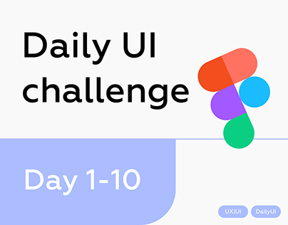 Daily UI challenge 1-10