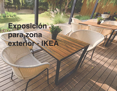 Exposición para exterior - IKEA