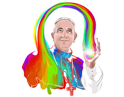 Pope Francis, Celebrity Portrait Series
