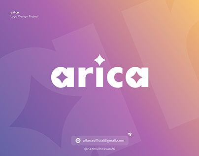 arica - Marketing Agency Logo Design