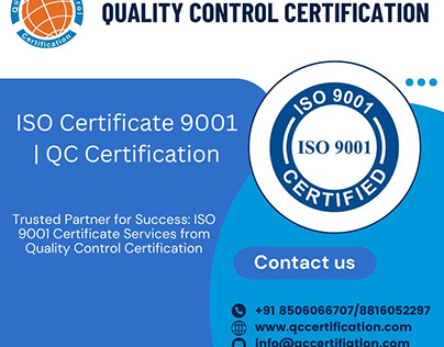 ISO Certificate 9001 | QC Certification
