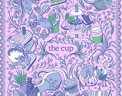 The Cup - Coffee Shop - Poster, Food Truck, Packaging