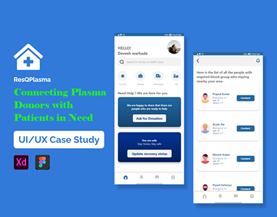 UX Case study- Covid App