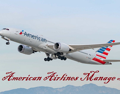 American Airlines Manage Booking