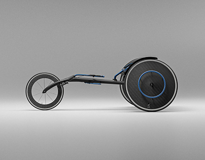Carbon Fiber Racing Wheelchair