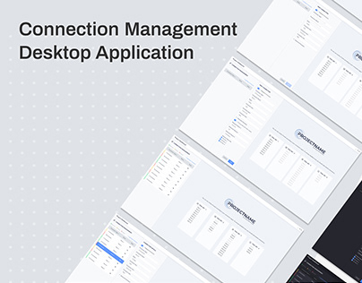Connection Management Desktop Application