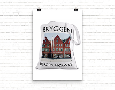 Bryggen Tote Bag