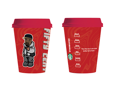 Coffee Cup Design - Starbucks Character Design