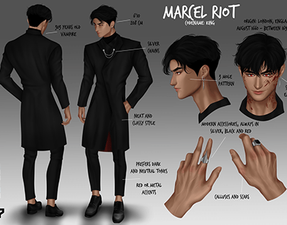 Marcel Riot character concept