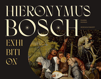 Art Exhibition of Hieronymus Bosch | Redesign сoncept