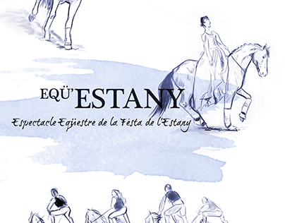 Poster design Eqü' Estany 2015