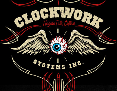 Clockwork Systems Tshirt Design