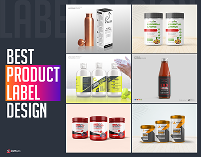 Unique Product Label Design | Amazon listing images