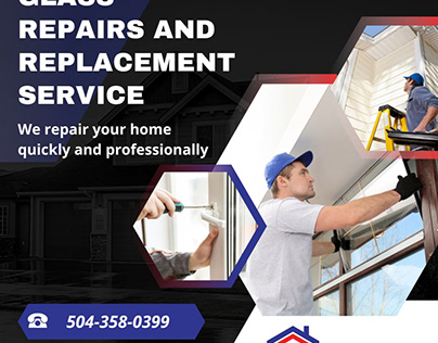Glass Repairs and Replacement Service - New Orleans